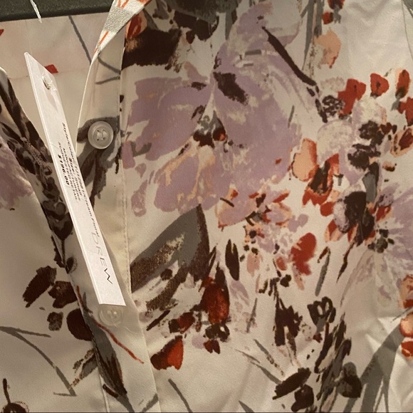 DREW floral button up blouse - Picture 3 of 7